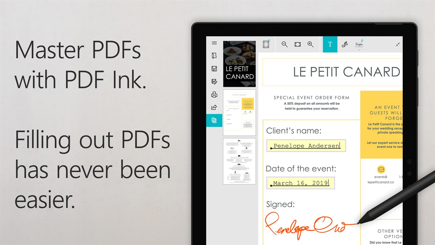 #1. PDF Editor Ink (Windows) 作者: User Camp