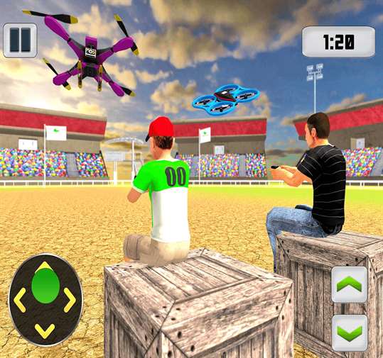 Drone Racing Copter Stunts 3D screenshot 5