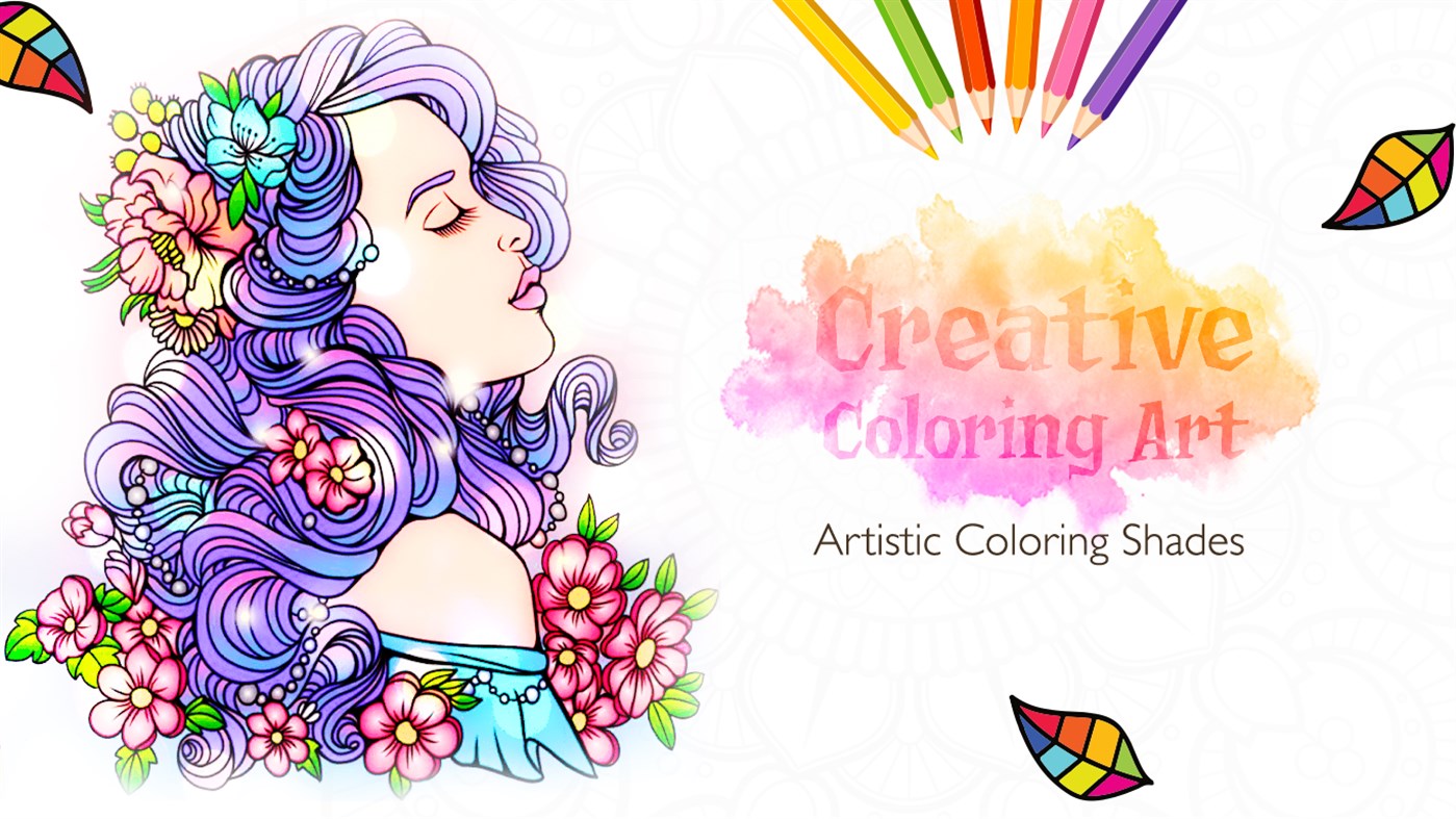 #2. Adult Coloring Book With Multiple Templates & Colors (Windows) By: Videopix