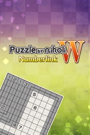 Puzzle by Nikoli W Numberlink