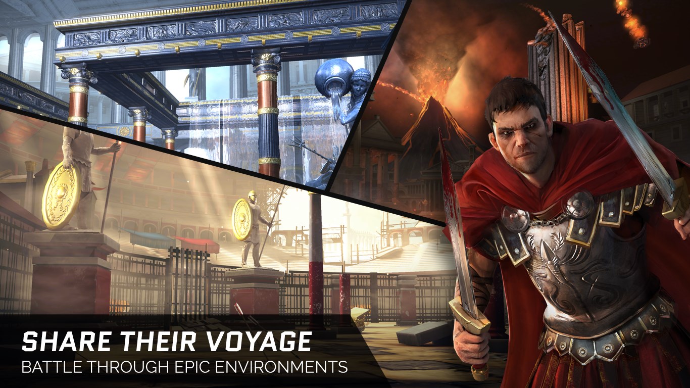 Gods of Rome fighter now available for Windows Phones also
