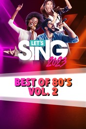 Let's Sing 2023 Best of 80's Vol. 2 Song Pack