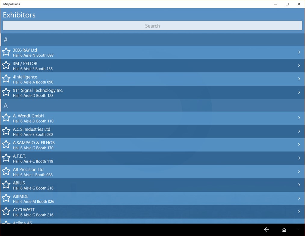 #2. Milipol Paris (Windows) By: Goomeo