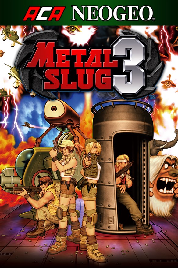 ACA NEOGEO METAL SLUG 3 Xbox Series X|S and Xbox One cover art