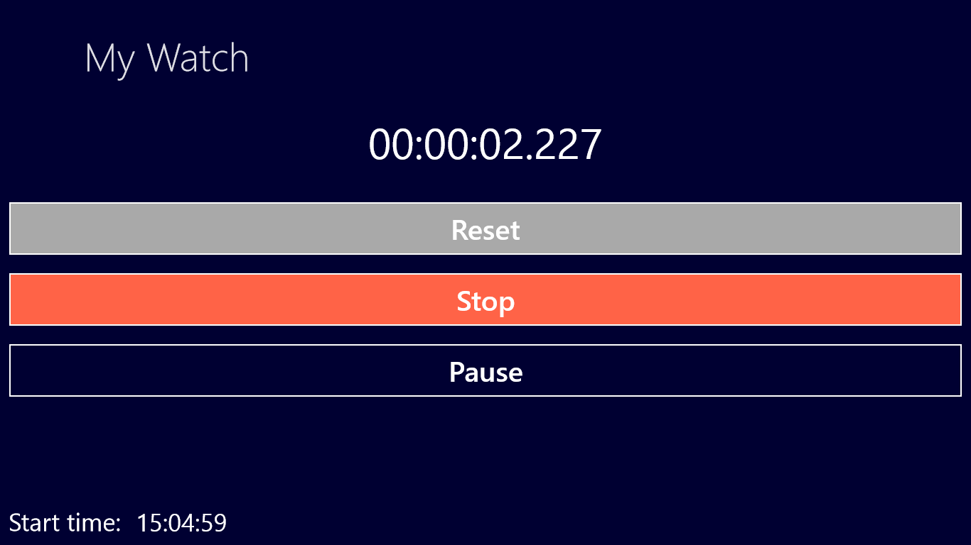 My Watch for Windows 10