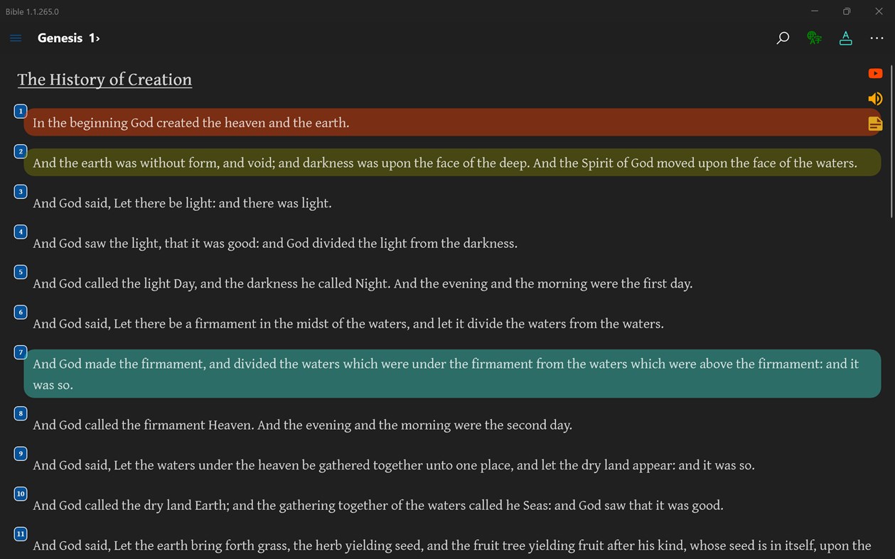 #1. Bible - Multi Version (Windows) 게시자: NxeCcde24 Labs