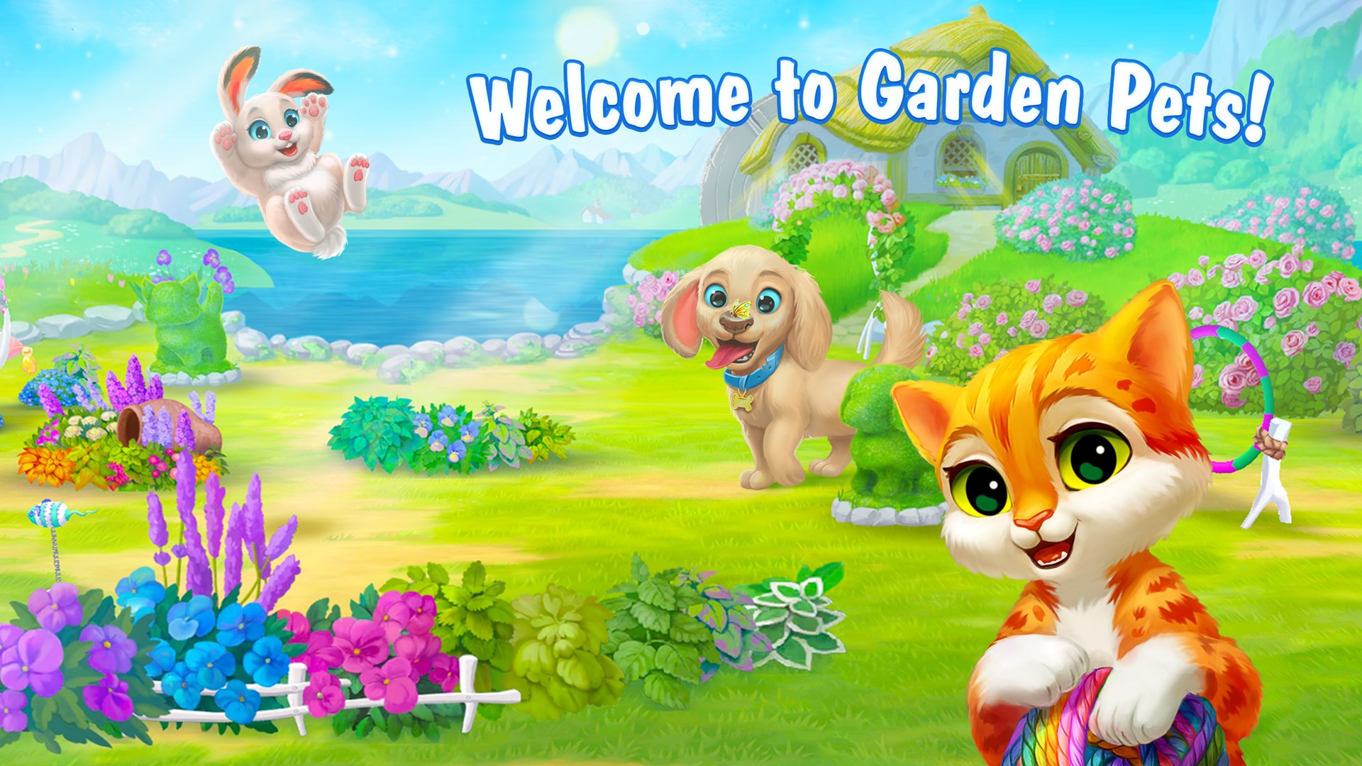 Get Garden Pets Match3 Dog & Cat Home Decorate Microsoft Store enAU