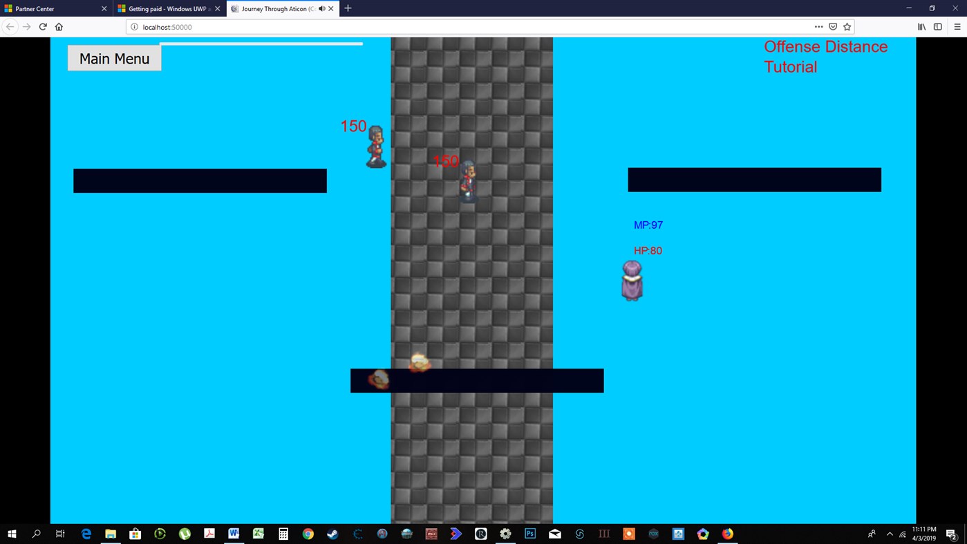 #3. Journey Through Aticon (Windows) بواسطة: Dee Cee Gamez