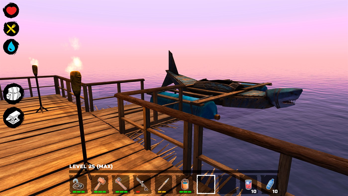 #4. Survive on Raft (Windows) di: Megame Studio