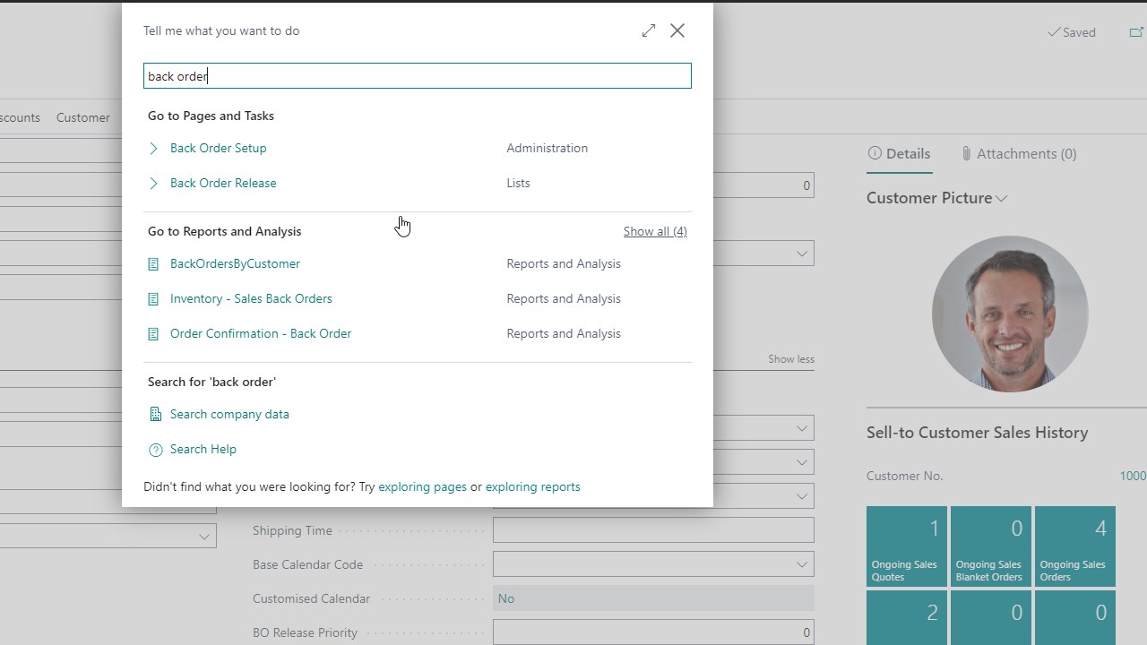 Snapshot 4 of Unifii360 Advance Backorder Management