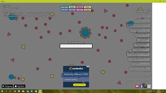 Diep.io multiplayer screenshot 1