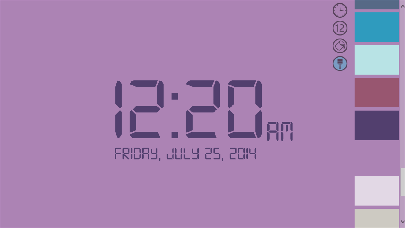 #9. Wall Clock HD (Windows) By: Kurt Dowswell