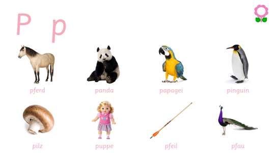 Alphabet und Wortschatz-Buch für Kinder (Wörterbuch für Kindergarten und Vorschule) screenshot 8