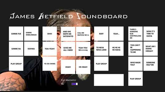 James Hetfield Soundboard screenshot 2