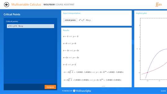 Multivariable Calculus Course Assistant screenshot 9