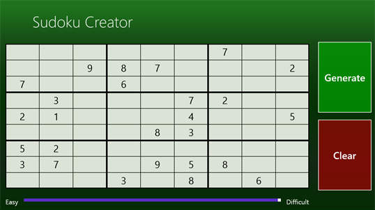 Sudoku Creator screenshot 2