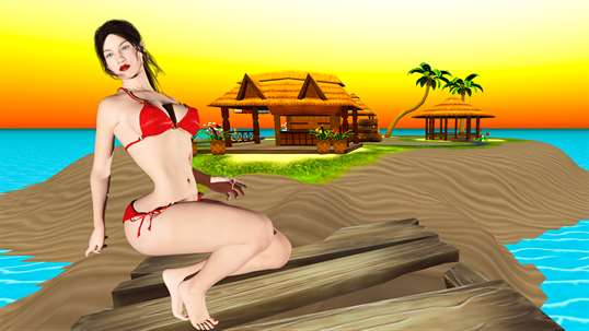 Virtual Red Bikini Beach Dancer [HD+] screenshot 6