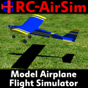 RC-AirSim: Model Airplane Flight Simulator