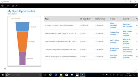 Microsoft Dynamics 365 Screenshots 2