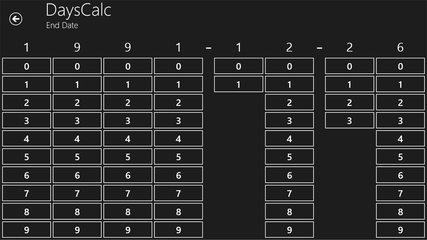 #3. DaysCalcLt (Windows) 来自: ‪Dalasoft Limited‬