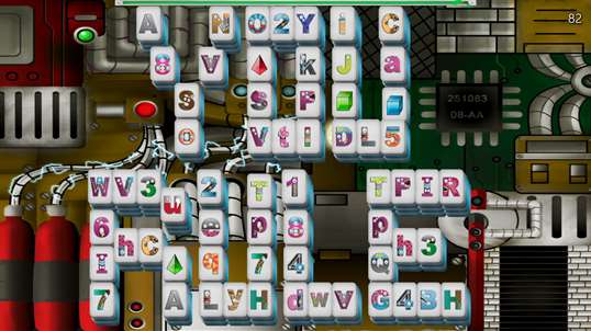 Alphabet Robots Mahjong Free screenshot 3