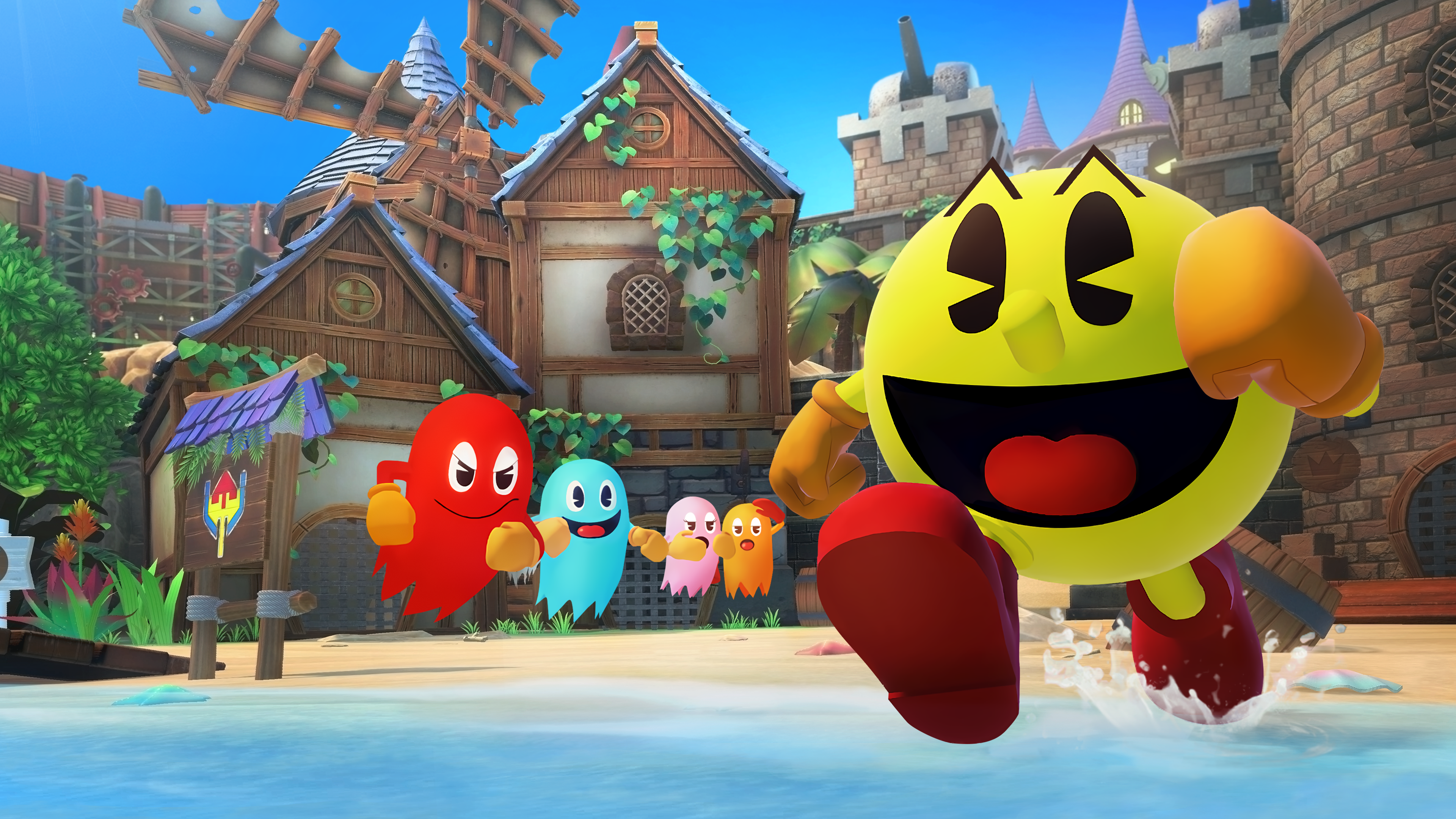 Re world. Pacman World re-Pac. Pac man World 3. Nintendo Switch игры. Вака Вака из компьютерной игры.