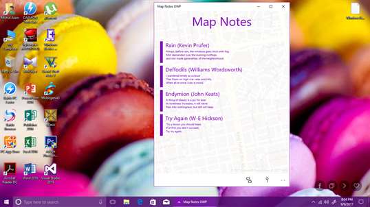 Map Notes UWP screenshot 1