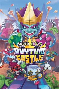 Cover poster for SUPER CRAZY RHYTHM CASTLE