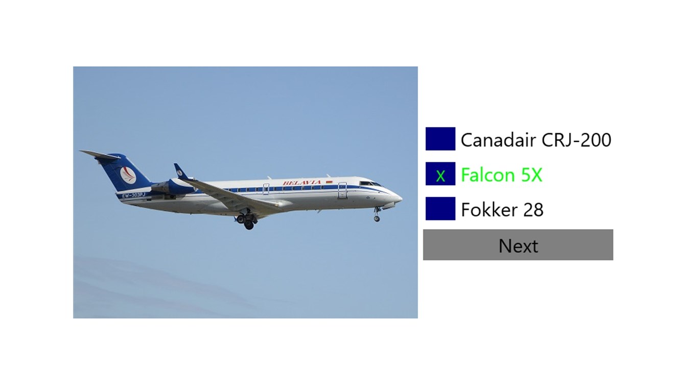 Captura 6 AircraftQuizX windows