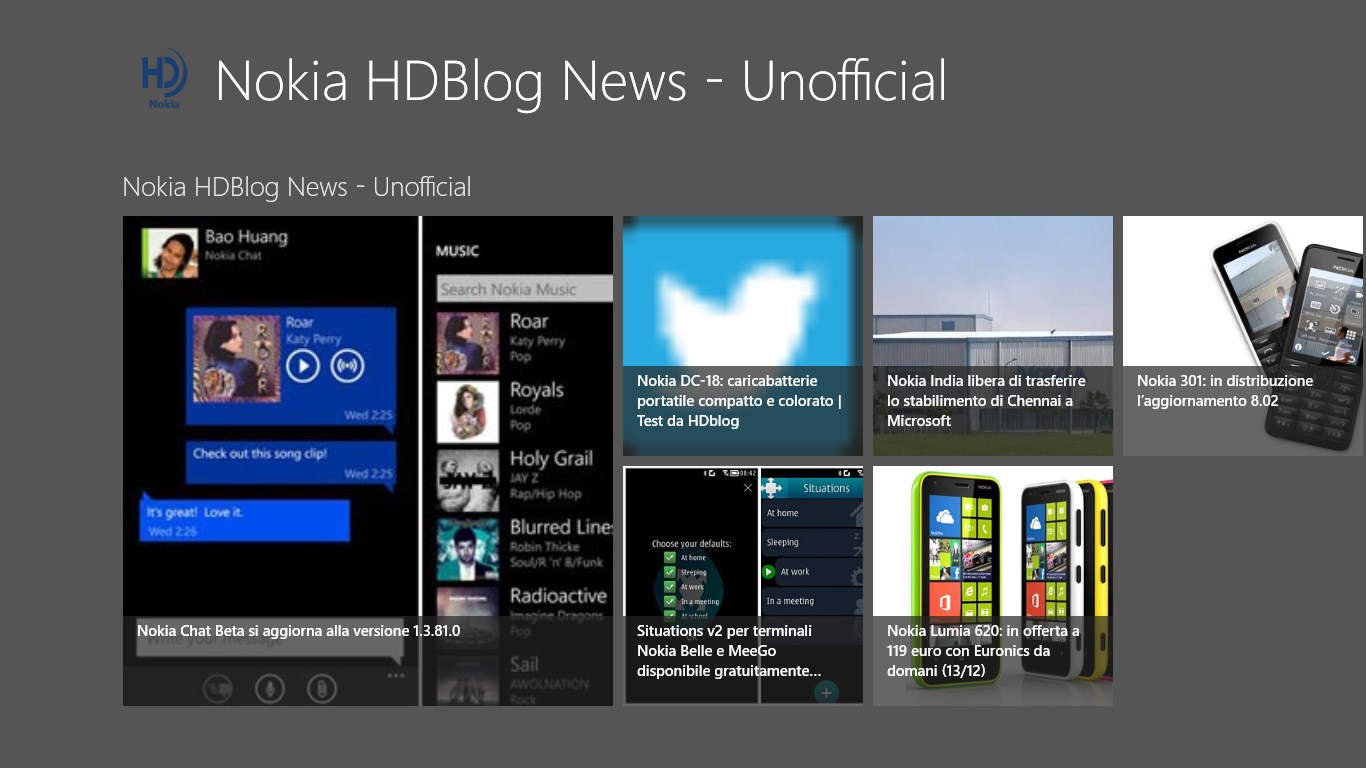 Nokia HdBlog News - Unofficial — Приложения Майкрософт