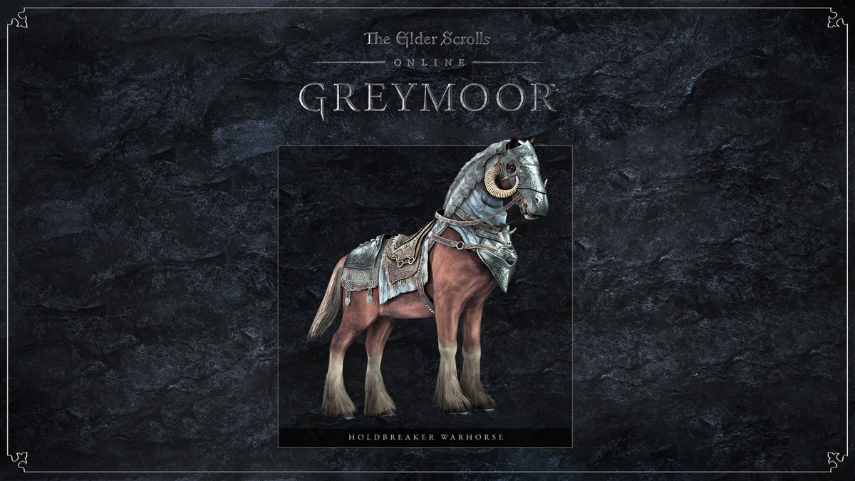 The Elder Scrolls Online: Greymoor - Holdbreaker Warhorse