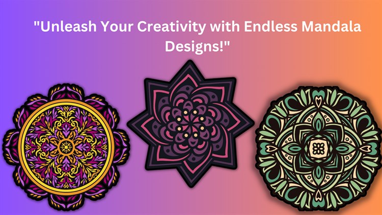 Mandala Art: Mandala Coloring Pages For Adults & Kids - PC - (Windows)