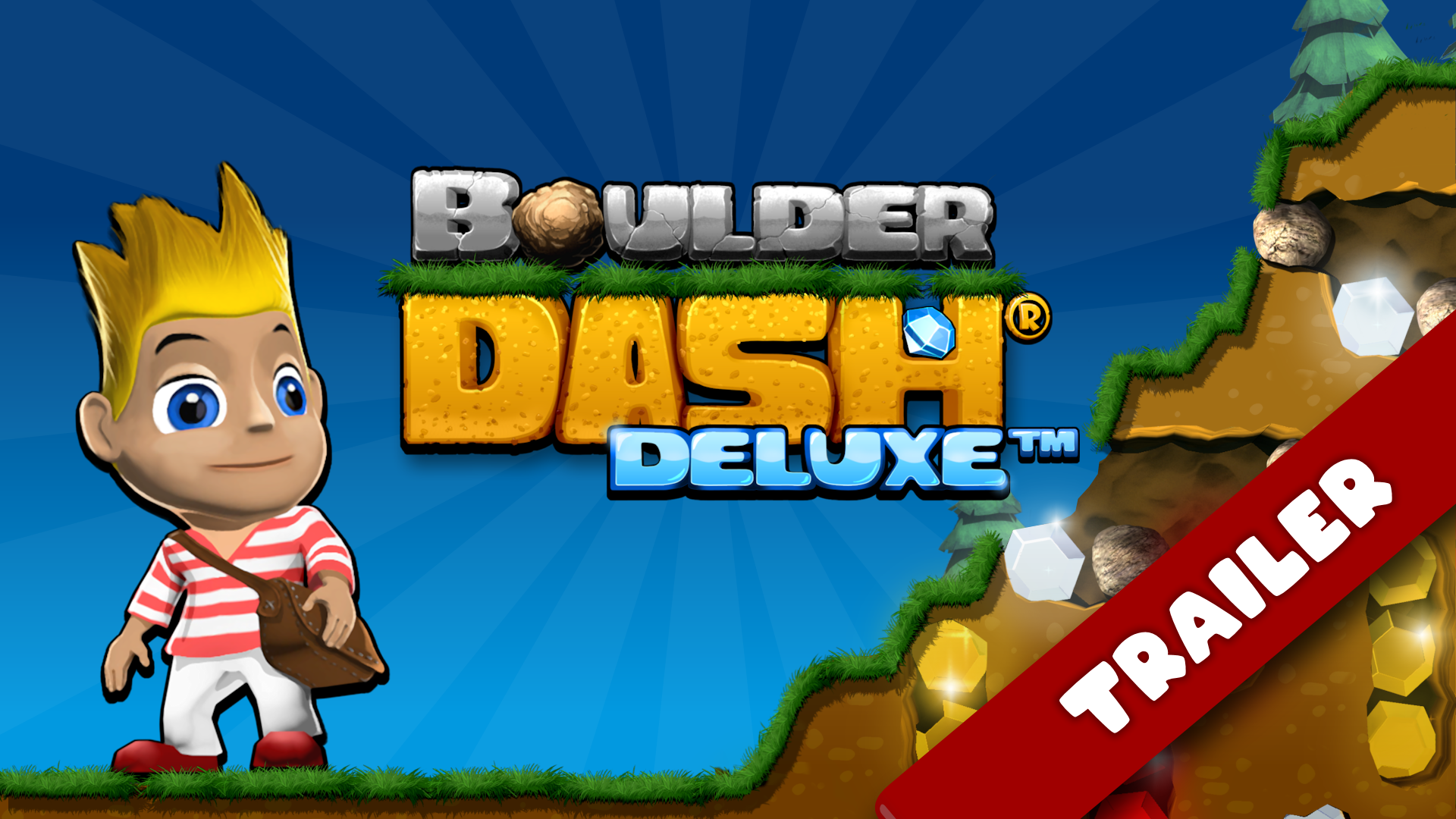 Boulder Dash Deluxe screenshot thumbnail video