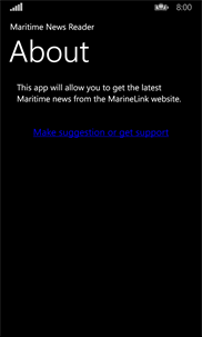 Maritime News Reader screenshot 3