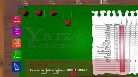Yatzy & Generala HD screenshot 1