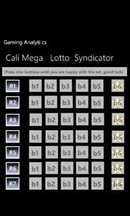 Cali Lotto Syndicator screenshot 6