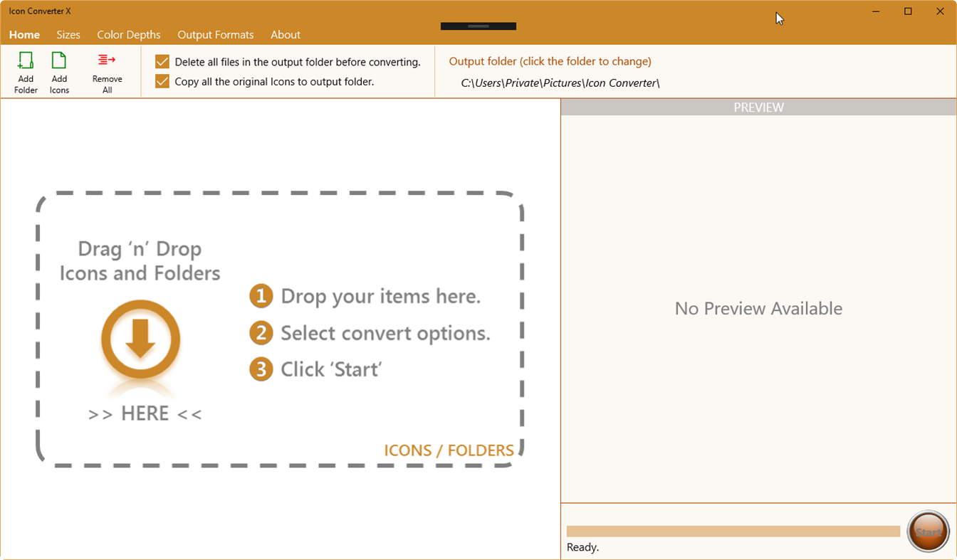 #1. Icon Converter (Windows) Von: Duckhead Software