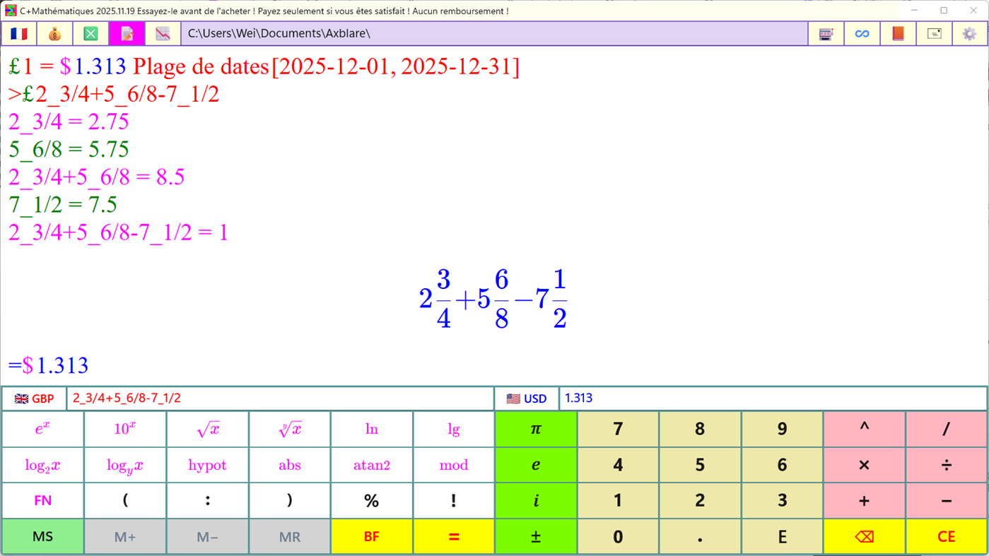 #4. C+Math (Windows) Podle: Wei Zhang
