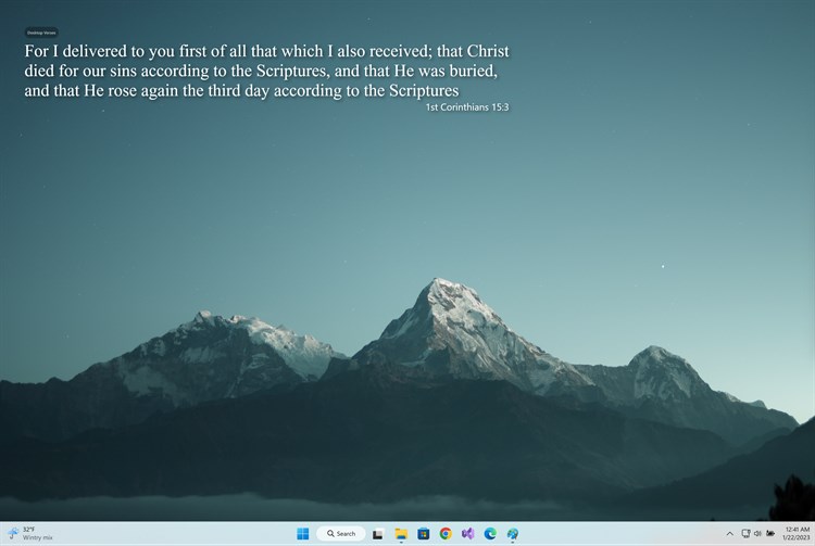 Desktop Verses - Daily Bible Verses - PC - (Windows)