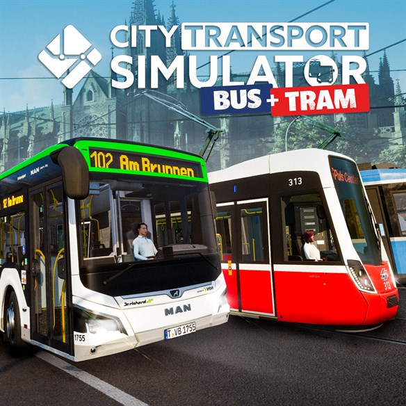 City Transport Simulator: Bus + Tram - 2025 Content Edition Xbox Series X|S and Xbox One cover art