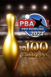 100 Gold Pins