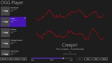 OGG Player Screenshots 1