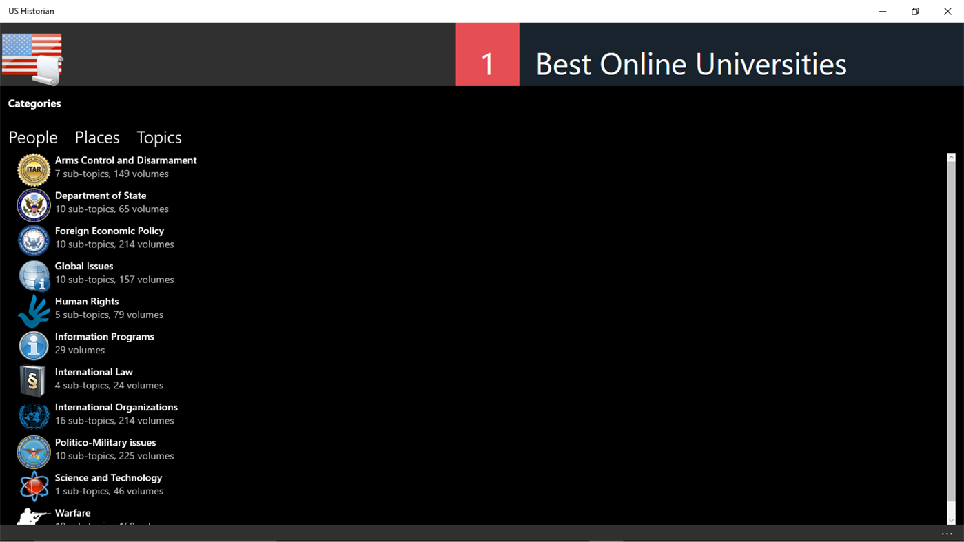 #3. US Historian (Windows) 게시자: McKisic Designs LLC