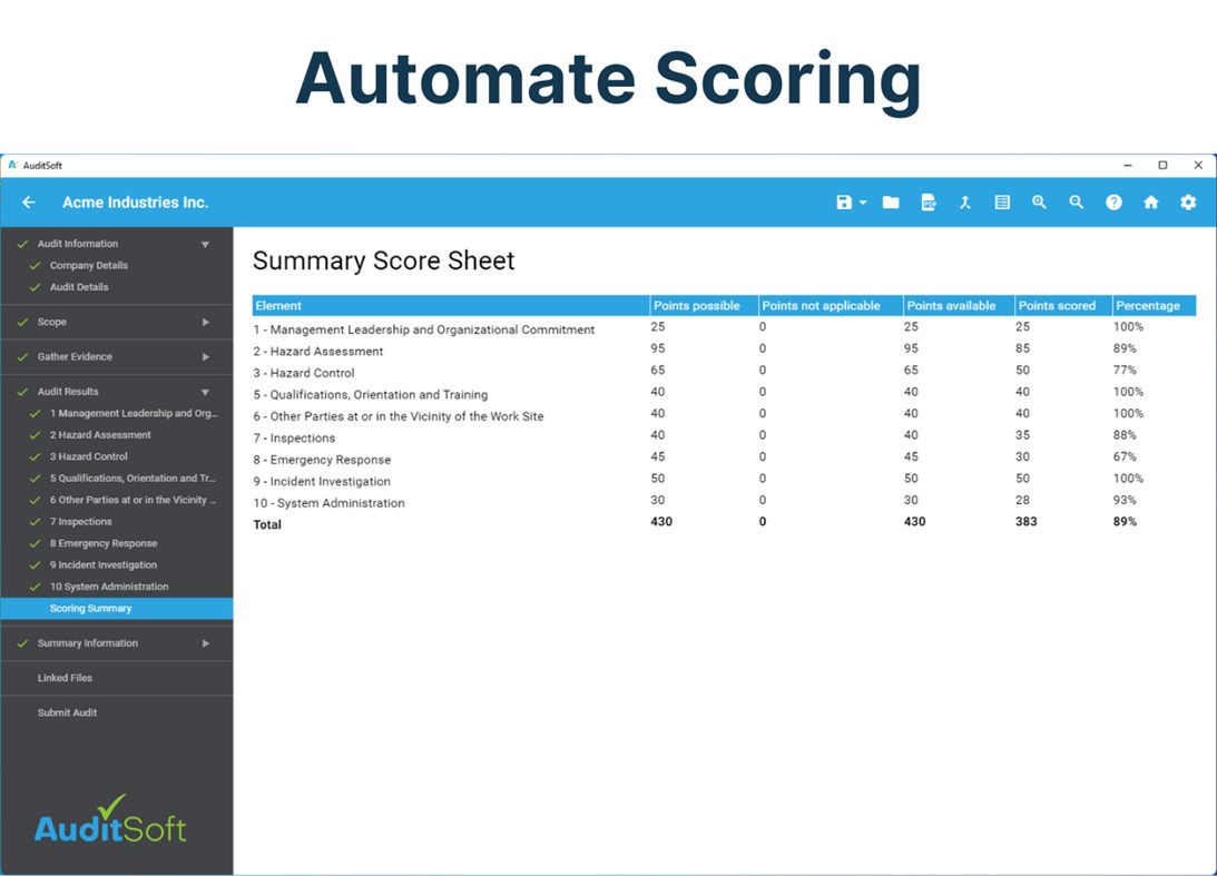 #1. auditsoft (Windows) di: AuditSoft Inc.