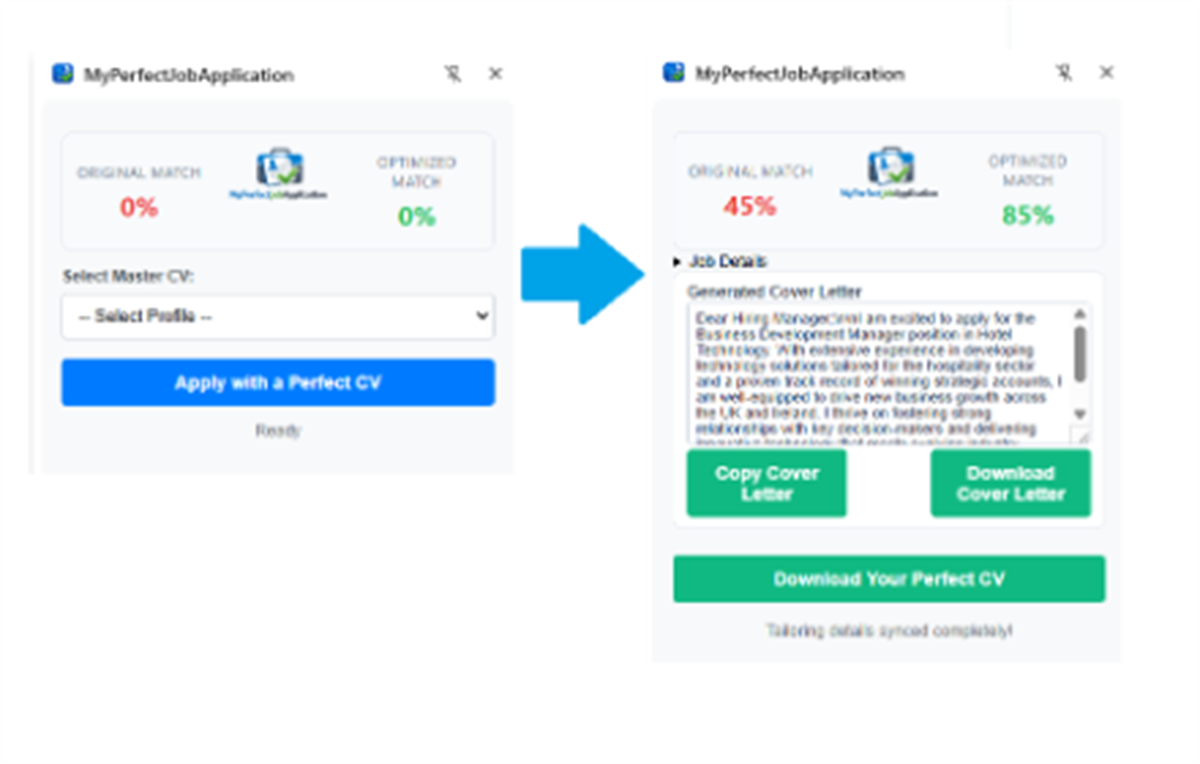 MyPerfectJobApplication