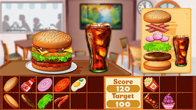 Play Happy Burger Shop  Free Online Games. KidzSearch.com