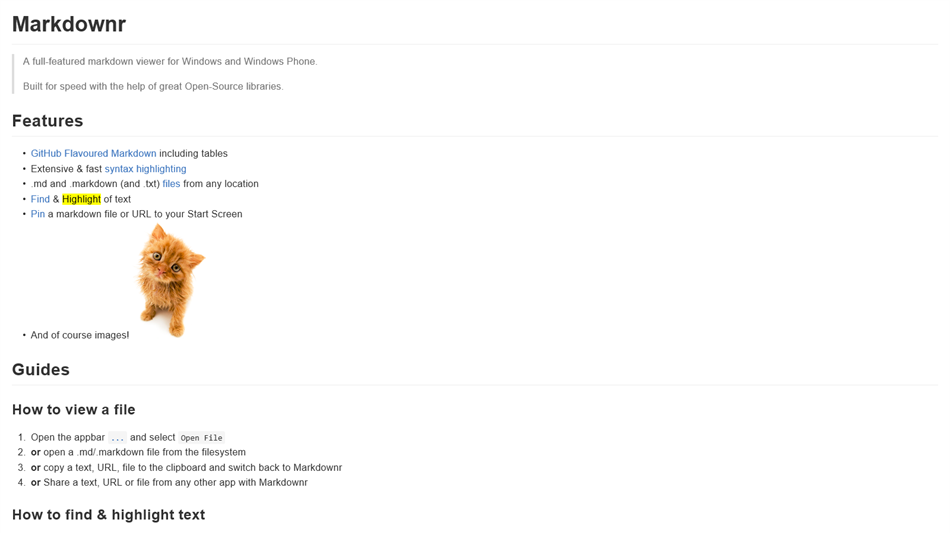 Markdownr (Windows) 由: pkeit