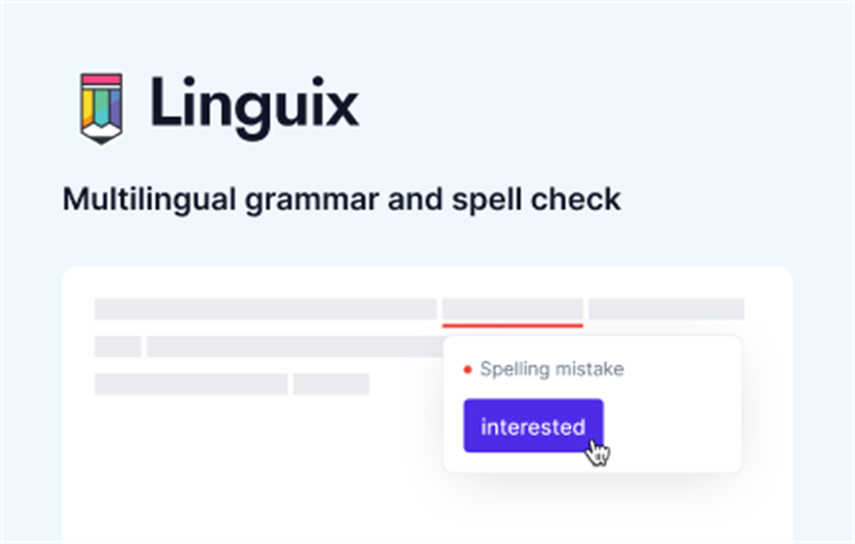 Grammar Checker and Text Rewriter — Linguix