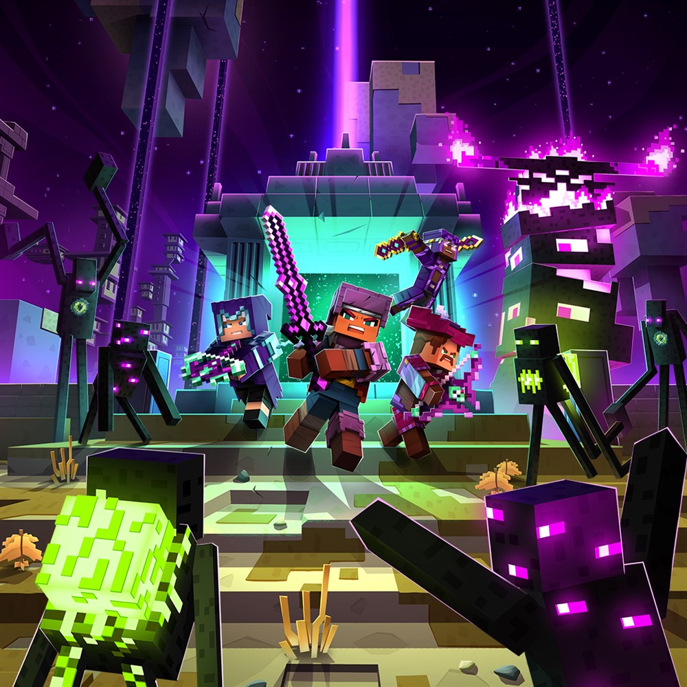 Minecraft Dungeons: Echoing Void cover art (full size)