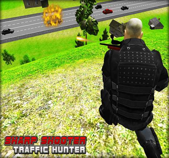 Sharp Shooter Traffic Hunter screenshot 1